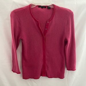 Jeanne Pier pink sweater 100% cottton